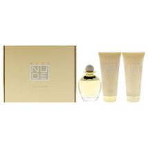 Nude by Bill Blass for Women - 3 Pc Gift Set 3.4oz EDP Spray, 6.8oz Body... - $444.17 MXN