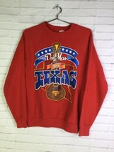 VTG Fruit Of The Loom Womens Size M Dont Mess With Texas Red Sweater USA... - £21.79 GBP