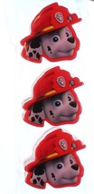 Paw Patrol MARSHALL Treat Containers - Lot Of 2 Pkgs = 6 Pcs - Party Tre... - £4.69 GBP