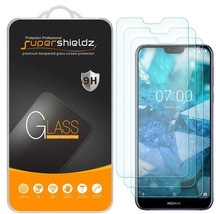 3X Tempered Glass Screen Protector Saver For Nokia 7.1 - £15.68 GBP