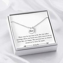 Express Your Love Gifts Mom Remembrance Necklace Stars in The Sky White Mother M - £28.11 GBP