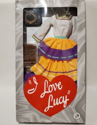 I Love Lucy Franklin Mint Wardrobe Operetta Emsemble Vinyl Portrait Doll Outfit - $69.29