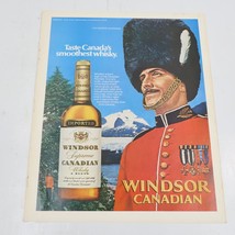 1972 Windsor Canadian Whisky Pall Mall Filter Tip Cigarettes Print Ad 10... - $8.00