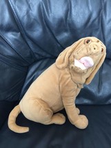 Fiesta Light Brown Wrinkly Puppy Dog Plush Stuffed Animal Soft Toy - €34,31 EUR