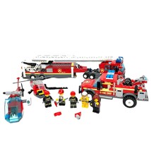 Lego Rescue Fire Chief Rescue Set Vehicles Helicopter Figures - $178.69 CAD