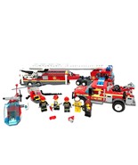 Lego Rescue Fire Chief Rescue Set Vehicles Helicopter Figures - $178.69 CAD