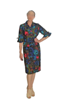 Floral 1950s Skirt Suit Jacket and Skirt 3/4 Length Sleeves - $609.11