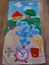 Blues Clues and You Beach Bath Towel 28x58 Cotton Jay Franco Nickelodeon - $12.53