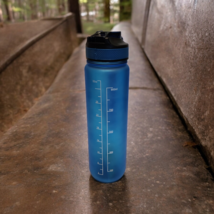 Aqualeea Sports Motivational Drinking WaterBottle With Time Marker 32Oz ... - $11.99