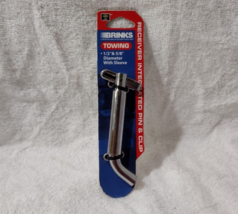 Brinks Towing Receiver Integrated Pin &amp; Clip 1/2&quot; &amp; 5/8&quot; Diameter w/Sleeve - $18.90