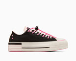 Converse Chuck Taylor All Star Easy On Black &amp;Pink Platform, A09540C Mul... - $99.95