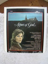 CED VideoDisc Agnes of God Starring Jane Fonda (1985) Columbia Pictures ... - £5.30 GBP