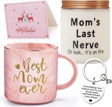 Coffee Mug Box with Lavender Candles, Keychain, Christmas Card , Gifts for Mom, - £11.62 GBP