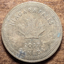 2017 Niagara Falls, Ontario Canada Canadian Midway Maple Leaf Token - $4.24