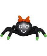 Colorful Spider with Bow Airblown Yard Inflatable, Multicolor, 4&#39;, Hallo... - $610.57 MXN