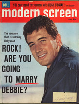 Modern Screen Magazine June 1959 Rock Hudson Fabian Elvis Vg - £37.24 GBP