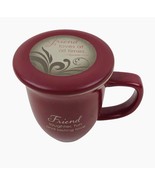 Abbey Gift Friend Scripture Mug Coaster Lid Coffee Proverbs 17:17 Bible ... - £11.46 GBP