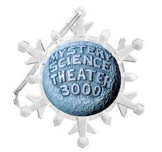 Mystery Science Theater 3000 MST3K Snowflake Lit Holiday Christmas Tree Ornament - £12.88 GBP