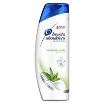 Head and Shoulders Sensitive Shampoo with Aloe Vera 500 ml (Pack of 3)  - £71.59 GBP