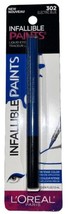 L&#39;Oréal Paris Infallible Paints Liquid Eyeliner #302 Electric Blue (New/Sealed) - £15.51 GBP