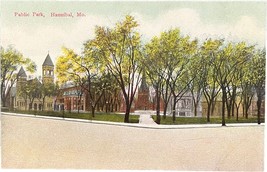 Public Park, Hannibal, Missouri, vintage postcard - $11.99