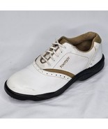 FootJoy GreenJoys Golf Shoes Womens 7.5 M White Leather Soft Spike Cleat... - £17.11 GBP