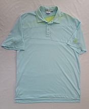 Ping Golf Polo Shirt Size Large Aqua Sensor Cool Activewear Mens Embroid... - $18.69