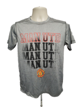 MAN UTD Manchester United Adult Small Gray Jersey - £14.24 GBP