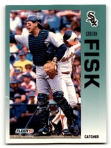 1992 Fleer #79 Carlton Fisk    Chicago White Sox Baseball Cards NM Near ID:56102 - $1.67