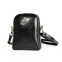 Shoulder Bag Women Cell Phone Pocket Soft Leather Ladies Mini Crossbody Bags Gir - £29.08 GBP