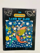 Peter Max &quot;The Land Of Blue&quot; Original Hardcover Book With Color Images - $355.50