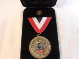 US Army National Guard Team 2001 Victory Medal and Pin in Case - $50.00