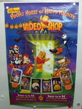 Walt Disney Presents: &quot;Pooh&#39;s House Of Happy Haunts&quot; Home Video Poster 1996 - £13.61 GBP