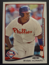  2014 Topps #105 Ryan Howard - Philadelphia Phillies Baseball Card {NM-MT} - £0.47 GBP