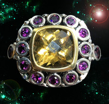HAUNTED RING ALEXANDRIAS GOLDEN TOWERS OF WEALTH HIGHEST LIGHT COLLECTION MAGICK image 2