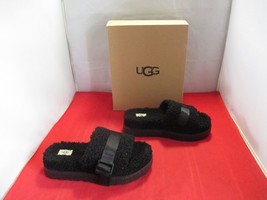 UGG Women&#39;s Fluffita Slippers $110 - US Size 8 - Black - #768 - £36.87 GBP