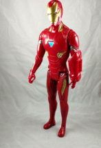 Iron Man 12 inch Action Figure Hasbro Marvel Titan Hero Series from 2017 - £6.71 GBP