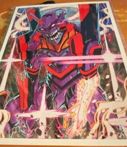 Neon Genesis Evangelion Fan Art Print 8 x 10 Bam Anime 889/1150 Roland Alwara - £14.62 GBP