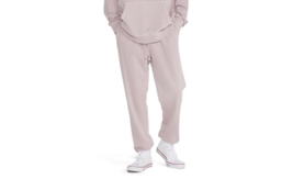 No Boundaries All Gender Fleece Jogger Men&#39;s Pants, Lavender Size XL(40-42) - $21.77