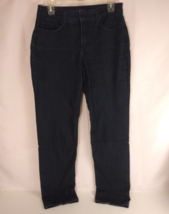 NYDJ Not Your Daughters Jeans Beaded Low Rise Straight Leg Jeans Size 8 - $27.31 CAD