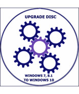 Windows upgrade disc  upgrade from win 7 , 8.1  to  win 10 32-bit machines  - £4.01 GBP