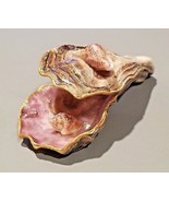NATURAL ADRIATIC SEA SHELL UNIQUE HAND ENCHANCED ONE OF THE KIND GREAT G... - $114.25 CAD