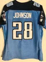 Reebok Women&#39;s Premier NFL Jersey Tennessee Titans Chris Johnson Light Blue sz M - £9.99 GBP