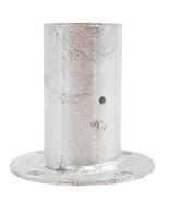 Chain Link 1 5/8&quot; Floor Mount FLANGE fits 1 5/8&quot; OD Pole Post Galvanized... - $36.74