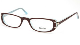 New Sferoflex 1550 C570 Brown Eyeglasses Glasses Frame 53-20-140mm - £30.27 GBP