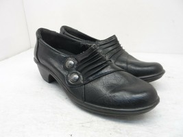 Easy Street Women&#39;s Slip-On Casual Sandals Black Size 6.5M - $17.80