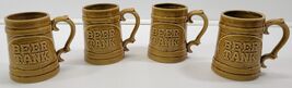 AP) Set of 4 Vintage Beer Tank Ceramic Mugs - Japan - $19.79