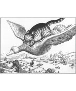 B Kliban Cats Print Original Vintage Book Plate Funny Cat Art For You To... - $6.72