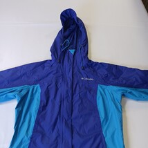 Columbia RL2111 Women's Blue Omni-Tech Acardia ll Rain Jacket Hoodie Size Small image 15