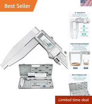 12 Inch Digital Caliper Long Jaw Caliper with 6" Jaw Depth Calipers Meas... - $263.80
